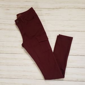 Wax Cargo Skinny Jeans